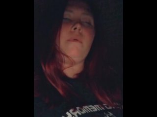 amateur, solo female, vertical video, smoking
