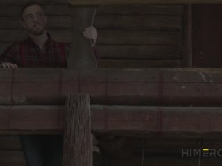 Shy Stud Joins Hot Bareback Group Sex Party