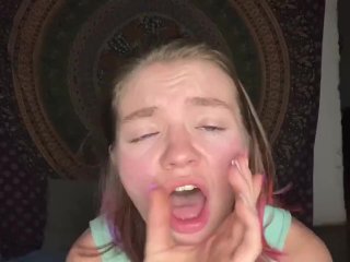 JOI Countdown Facial! Cum all_over me! SmokingWeed