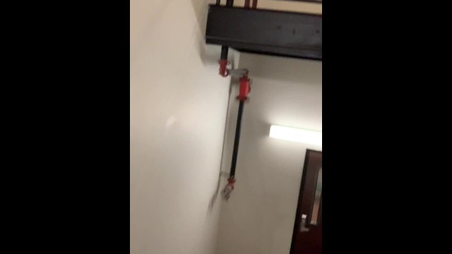 Masturbating in the Courthouse Stairwell