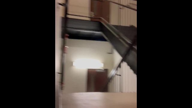 Masturbating in the Courthouse Stairwell