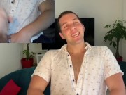 Preview 3 of Double cam edging and dirty talk french and english (big cumshot)