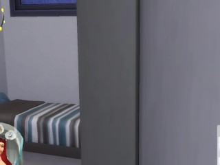 Sims 4Fuck lesbian hot show ever_fuck masturbate deeeep hard