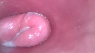 Inside A Hot Wet And Squishy Pussy