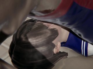 Sagat Beats Sakura Then Fucks Her Rough