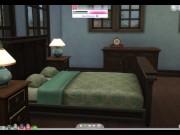 Preview 2 of (SIMS 4) Some Girl On Girl Action Before Roommate Interrupts