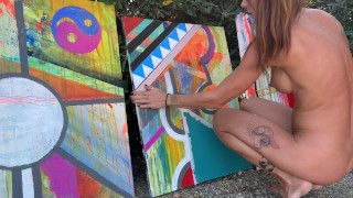 I Paint NAKED "Quatro" Part III