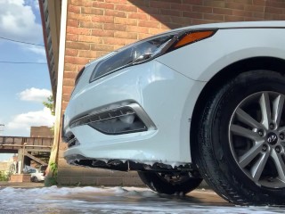 Tessa Tasty gets Got Caught at the Car Wash