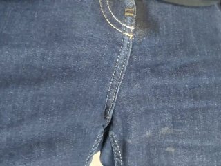 Soaking jeans in piss