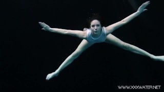 Andrejka Has A Nude Swimming Pool Swim