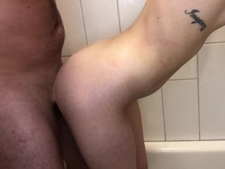 Stepbro Quarantined with Blonde Braided Step-Sister Sex in Shower 4k HDFemDom