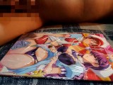 PrettyCure CureMacaron CureChocolat heroine bukkake japanese nerdy anime hentai　Masturbation  semen