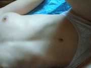 Preview 4 of I asked my stepbrother to cum on my body
