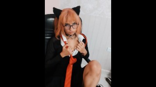 Otaku Schoolgirl Is Recorded By Her Boyfriend