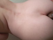 Preview 3 of Anal Glove Fetish Gagging Fuck W/ Step Bro