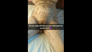 Looks like my wife pregnant not from me...[Cuckold. Snapchat]
