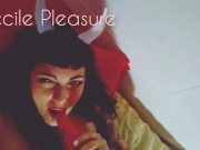 Preview 3 of Cecile Pleasure with a pepper in her hot  PORN ART