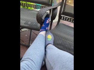Playing with my Feet