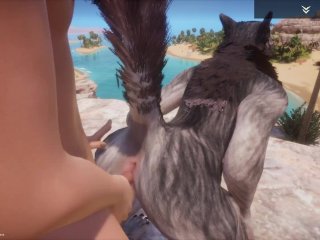 WildLife / Furry Wolf GirlRasha Porn HD