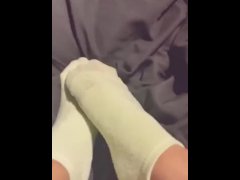Cute Green Teen Socks