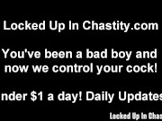 Preview 1 of Chastity Fetish And Sex Toy Bondage Porn