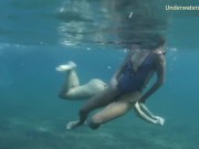 Preview 2 of Underwater deep sea adventures naked