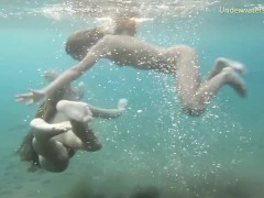 Underwater deep sea adventures naked