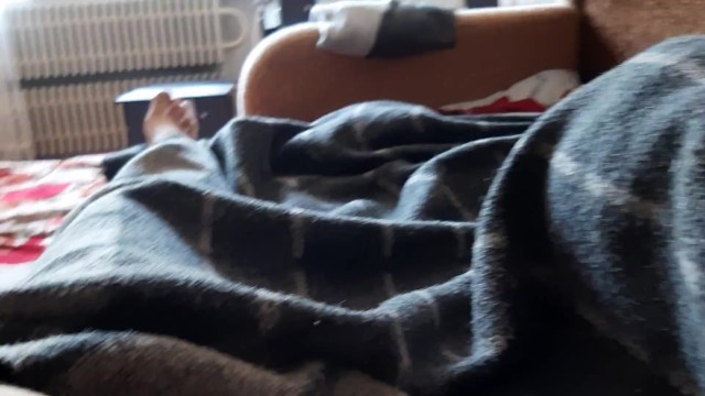 We Watched Lesbian Porn with my Girlfriend and I Secretly Started Masturbating and Finished. 