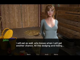 cougar, visual novel game, big ass, small tits