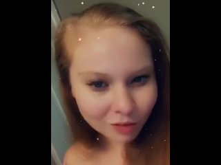 vertical video, red head, solo female, exclusive