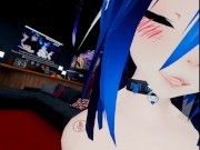 Preview 3 of Amateur Long distance sex, Getting dommed with Lovense in VRchat