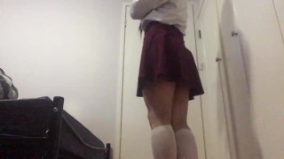 Bought new skirt and socks