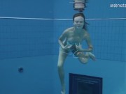 Preview 4 of Small tits petite teen Clara underwater