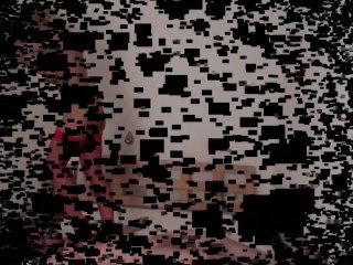 blond mistress trample bobby with red fishnet stockings