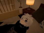 Preview 3 of Caught a Femboy Masturbating in VR