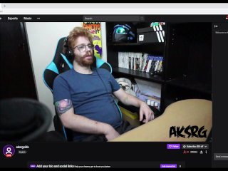 chubby, amateur, watching porn, live stream