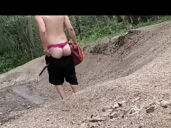 More solo 4x4 thick ass :-) I love the woods