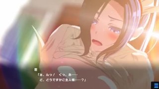 Animation Magicami Ao, Un Graveur De Couleur Écarlate Sur Papillon De Soie Enveloppant Du Riz