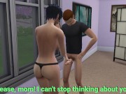 Preview 1 of DDSims - MILF has Sex with Stepson and his Friends - Sims 4