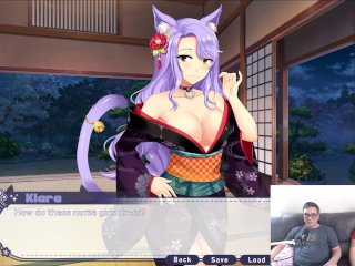 Sexy Neko-Nurse Catgirl Kiara And My Ara Ara AdventureEp.2 Funny Gameplay Commentary
