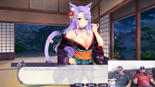 Sexy Neko-Verpleegster Catgirl | Kiara en mijn Ara Ara avontuur aflevering 2 | Grappige gameplay commentaar
