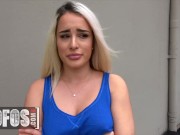 Preview 2 of MOFOS - Minx Blonde Mila Marx Gets On Her Knees & Sucks Strangers Cock In Public For Extra Cash