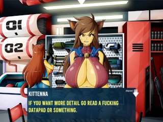 misskitty2k, gamer girl, anime, big tits