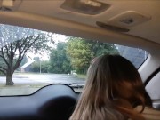 Preview 3 of Love Picking Him Up from Work / Car Park Risky Public Sex