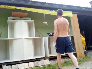 Working on the Soundsystem