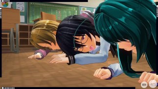 3D HENTAI трейлер Школьницы согласились поучаствовать в оргии