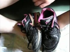 Fucking Grls Classics while wearing Grls Shox NZ