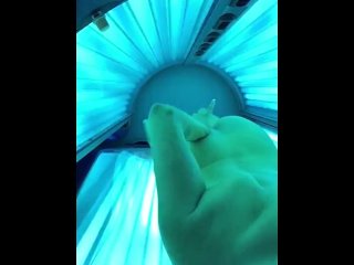 Jerk Off Me - Solarium Anal Fingering