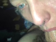 Preview 3 of Gettting my throat destroyed by daddy’s hard cock