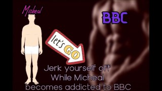 Masturbar-se enquanto Micheal se torna viciado em BBC